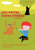 Colorful Flute Etudes 2nd year