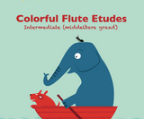 Colorful Flute Etudes intermediate