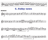 Colorful Flute Etudes fragment 3