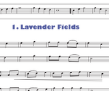 Colorful Flute Etudes fragment 1